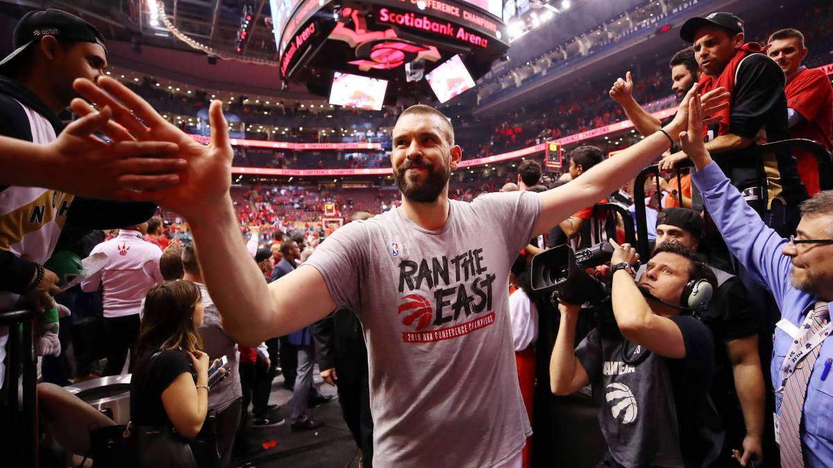 Marc Gasol se queda en Toronto y luchará para revalidar el título