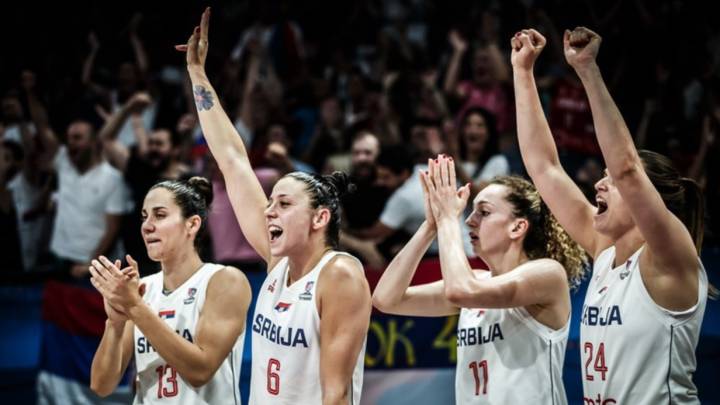 Serbia, Gran Bretaña, Eurobasket femenino 2019