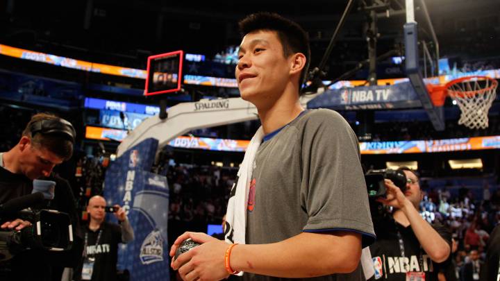 Lin, en su etapa en los Knicks