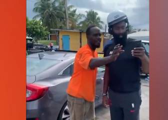 Harden le dona 10.000 $ a una familia que se encontró en la calle en Bahamas