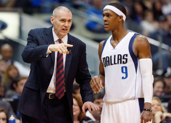 Rondo nunca se entendió con Carlisle en los Mavericks