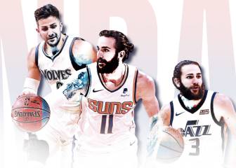 El gráfico de los 500 partidos de Ricky Rubio en la NBA