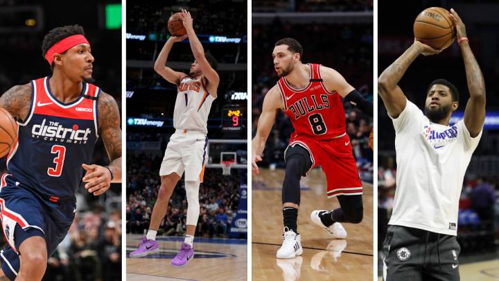 Bradley Beal, Devin Booker, Zach LaVine y Paul George son algunas de las ausencias más destacadas del All Star Game de la NBA 2020