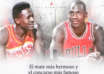 Jordan vs. Wilkins: la reconstrucción del mejor concurso de mates de siempre