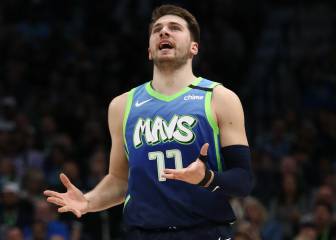 Doncic, furioso con el arbitraje: '¡No puede pegarme en la boca!'