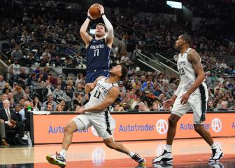 Un Doncic brutal se ve falto de acompañamiento y los Mavs caen