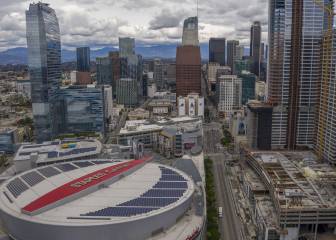 El Staples Center de Los Ángeles, presente en la mitad de los positivos de la NBA y la NHL