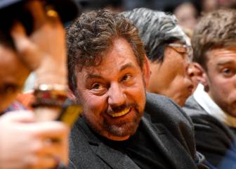 James Dolan, dueño de los Knicks, da positivo por coronavirus
