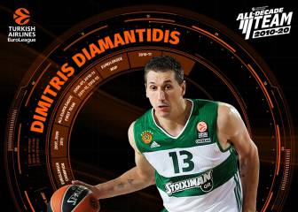 Dimitris Diamantidis, en el equipo ideal de la década