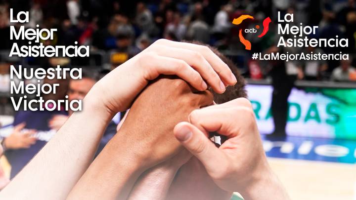 Empieza la subasta solidaria #LaMejorAsistencia, organizada por la ACB y cuyos fondos se destinarán a #NuestraMejorVictoria, la campaña apadrinada por Pau Gasol y Rafa Nadal