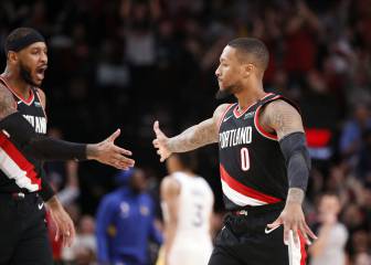 BLAZERS: paso atrás, inhumano Lillard y retorno de Carmelo