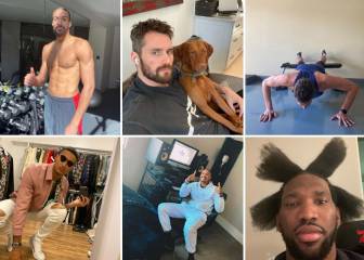 ¿Cómo pasan las estrellas de la NBA la cuarentena?