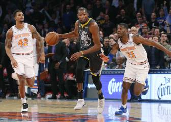 Los Knicks dicen que Durant iba a firmar con ellos hasta su lesión