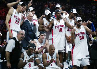 Los Pistons 2003-04: de un error histórico a tumbar a Kobe y Shaq