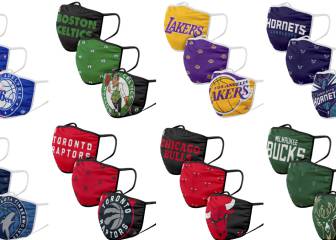Mascarillas solidarias de la NBA