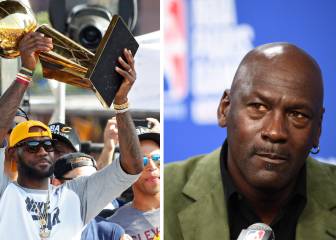 Jordan dio el sí a su documental el día después de que LeBron ganara su tercer anillo