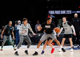 Entrenamientos en la NBA: no más de cuatro jugadores, 3,5 metros de distancia, guantes...