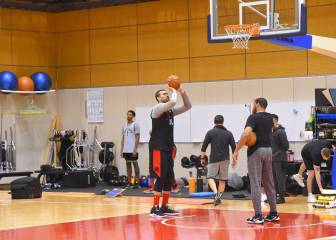 Algunos jugadores de la NBA se saltan las leyes para entrenar