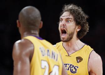 La emoción de Gasol al revivir el Anillo de 2010: 