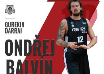El Bilbao Basket se asegura a Balvin una temporada más