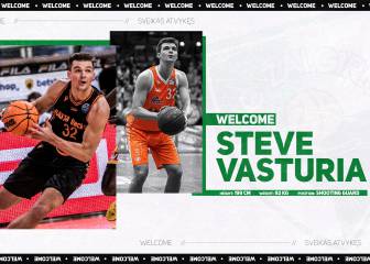 Steve Vasturia, al Zalgiris: de la LEB Oro a la Euroliga en un año