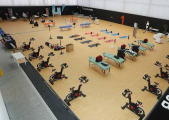 L'Alqueria preparada para los equipos de la fase final