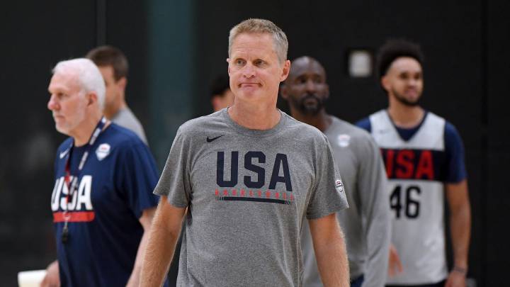 Steve Kerr no sabe si los jugadores irn a Tokio 2021