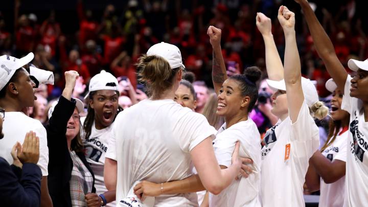 Los Washington Mystics celebran el título de la WNBA 2019
