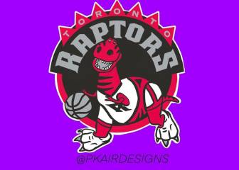 Los logos versión Disney de los equipos de la NBA