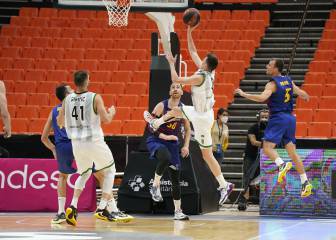 El Barça gana con susto final en el retorno de la Liga Endesa