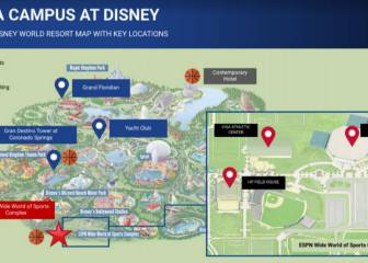 El plan de reanudación de la NBA: hoteles según victorias, juegos, comida a domicilio, DJs...