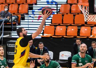 El Barcelona se lleva la victoria ante un Unicaja peleón