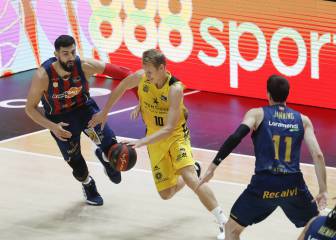 Shengelia lidera la sufrida victoria del Baskonia ante el Iberostar