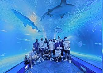 El Real Madrid visita L'Oceanogràfic