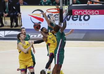 La defensa del Barcelona frena al Unicaja en la segunda parte