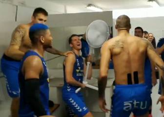 La celebración del San Pablo Burgos también fue histórica: desmadre total con ventilador