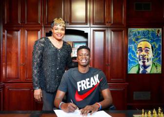 El UCAM Murcia tiene nuevo fan: Giannis Antetokounmpo