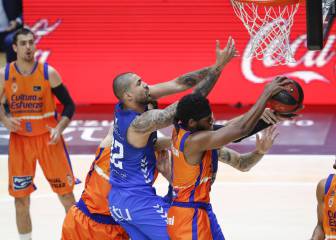 El Valencia Basket remonta y se queda a un paso de las semifinales