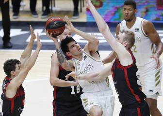 Resumen y resultado del Madrid-Zaragoza, ACB (97-88)