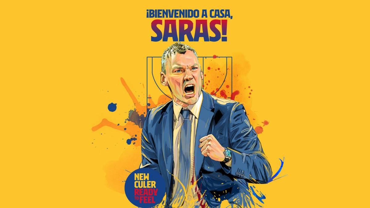 Oficial Sarunas Jasikevicius es el nuevo entrenador del Barcelona