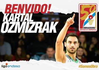 El base turco Kartal Ozmizrak, nuevo jugador del Obradoiro