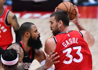 El cambio físico de Marc alegra a los Raptors: 