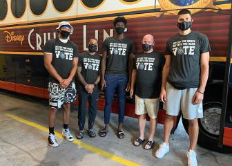 Palo a los jugadores de la NBA: 