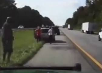 Te quedas tirado en la autopista y te ayuda una leyenda: el vídeo que arrasa en EE.UU.