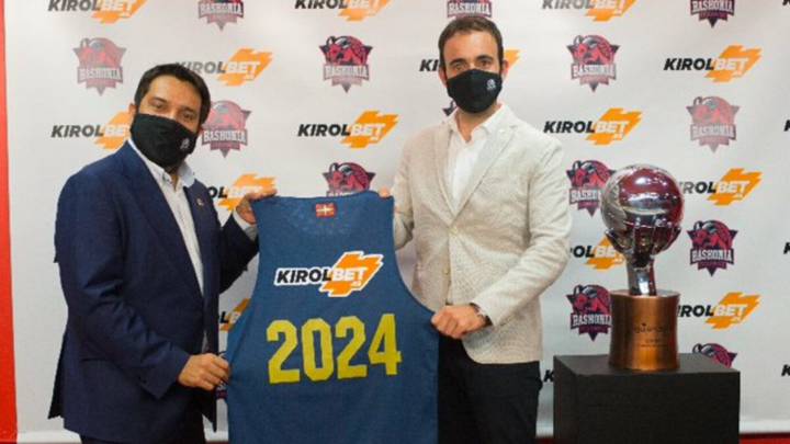 Kirolbet seguirá como sponsor pero no dará nombre al Baskonia