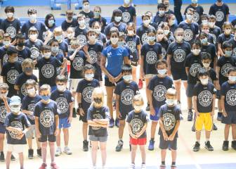 Carolina, anfitriona en la Movistar Academy Magariños