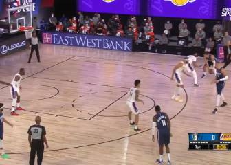 Doncic vs Davis 133 días después del último partido de la NBA y Luka hace su jugada más clásica