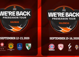 La Euroliga organizará dos torneos oficiales de pretemporada