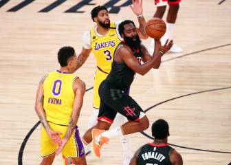 Problemas en los Lakers: Harden sentencia sin LeBron