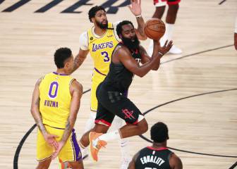 Los Lakers, hundidos sin LeBron, caen ante los Rockets